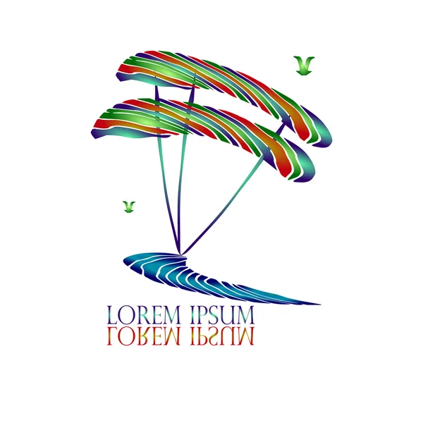 Kite Surfing Logo
