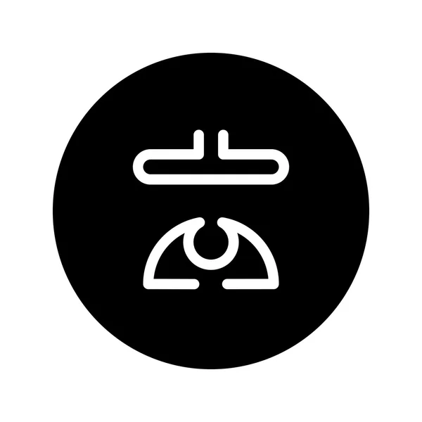 Vector yoga icon