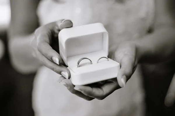 Wedding Rings in a Box