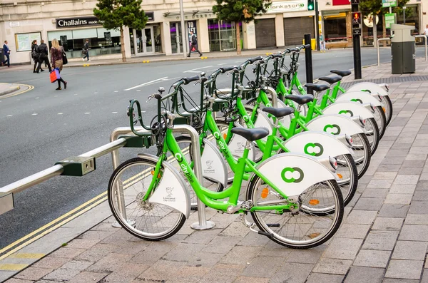 Bikes for hire in Liverpool