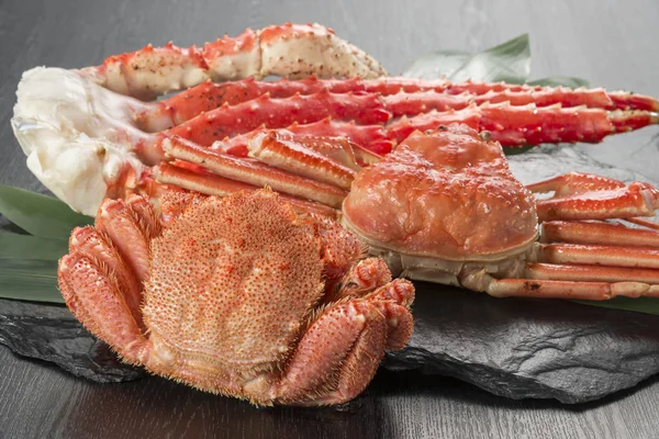 Delicious food of the crab of Japan