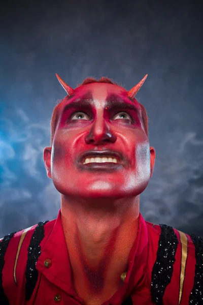 Red demonic creature
