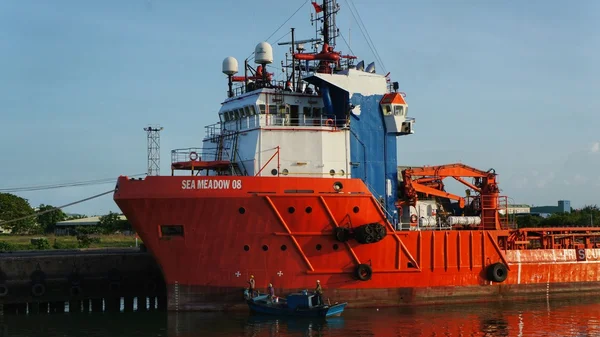 Offshore Supply Ship maintained in Harbor.