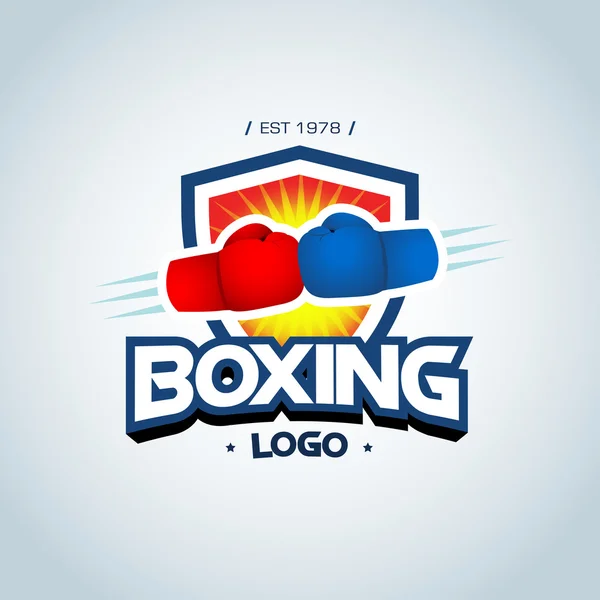 Boxing logo template