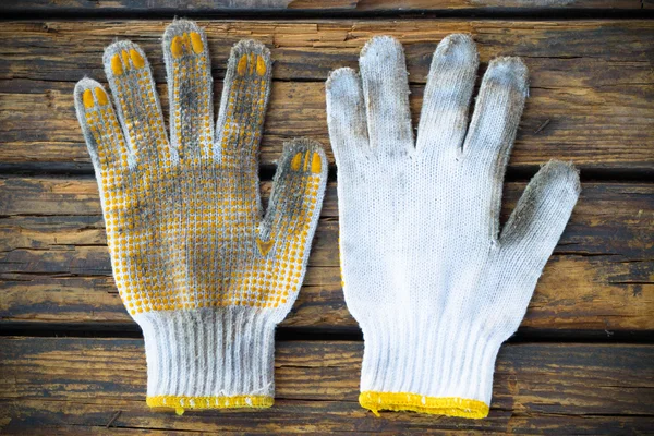 Old cotton work glove