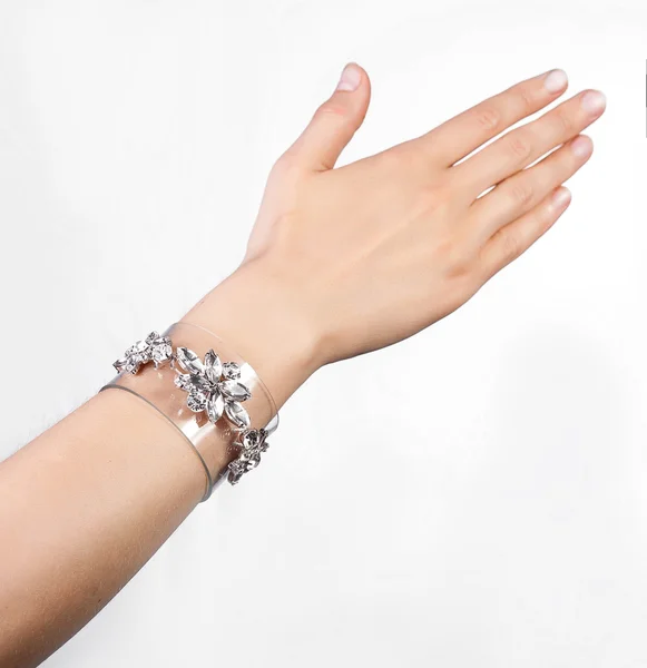Preciuos bracelet with crystals
