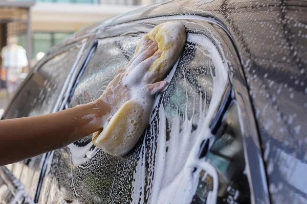 Wash the car.