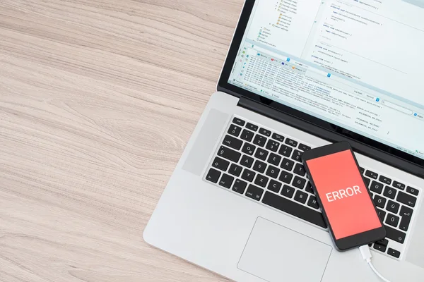 Mobile application development error