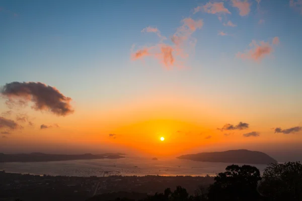 Photo sunrise from Big Buddha hilltop