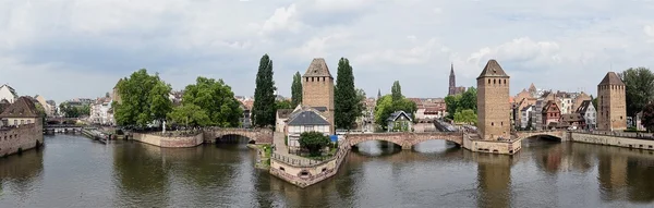 Strasbourg River Waterfront Bridges Landscape Panorama