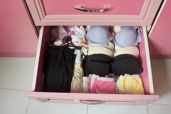 Underwear in the drawer