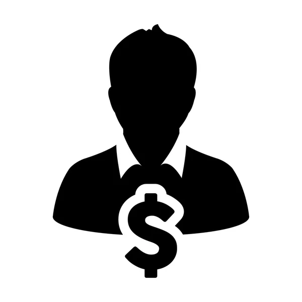 User Icon - Dollar, Business, Money Vector