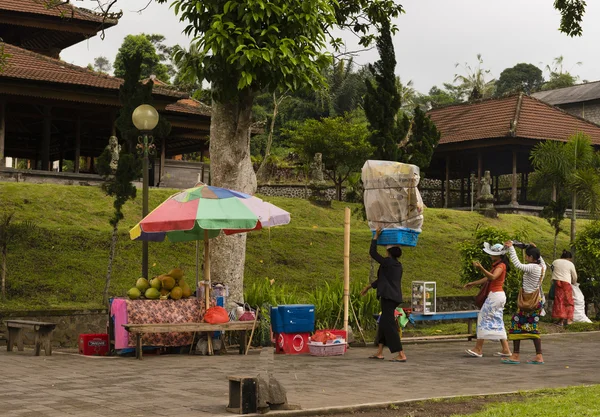 Merchant Carries Goods to Market