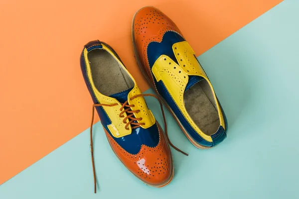 Colored vintage shoes