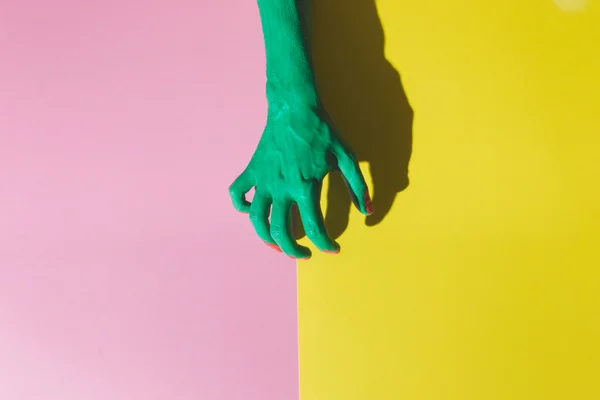 Zombie\'s green hand