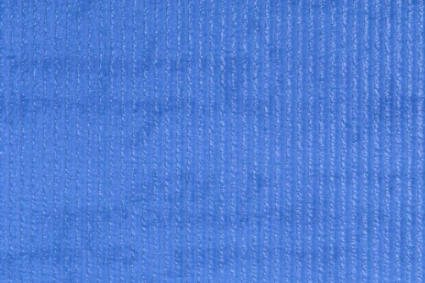 Blue embossed plastic texture background, close up