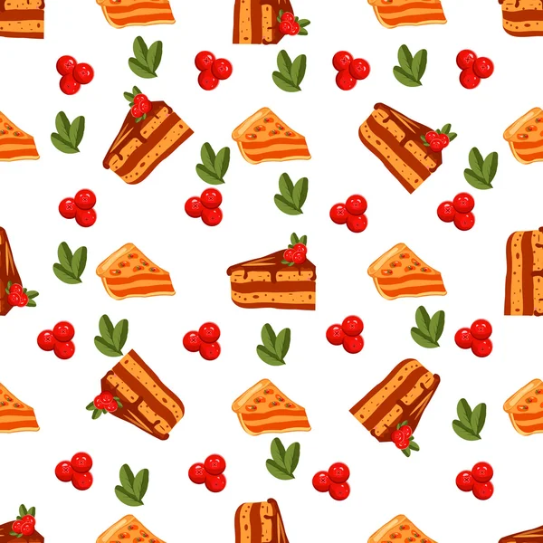 Happy Thanksgiving Day seamless pattern with holiday vector objects.