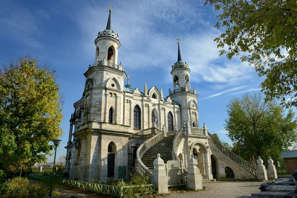 Church of the Vladimir icon of the Mother of God - the famous monument of Russian Gothic revival of the eighteenth century