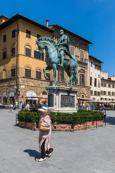 FLORENCE, ITALY - 22 AUGUST 2015 - A summer visit in the capital of art and Tuscany region.