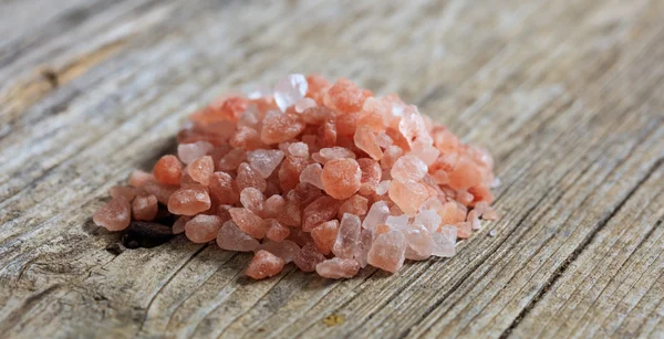 Pink Himalayan salt heap