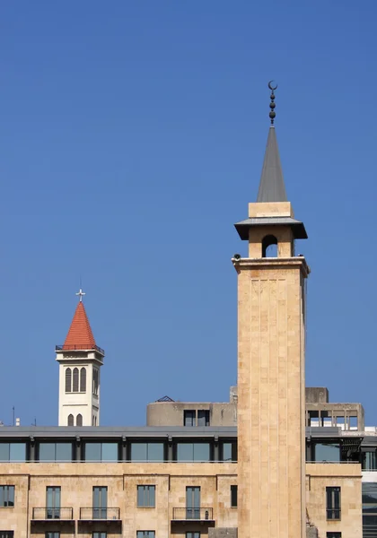 Beirut, Mosques and churches together