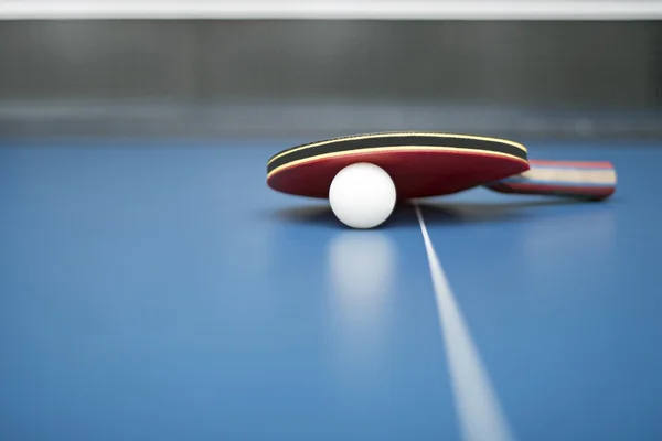 Table tennis ball and bat