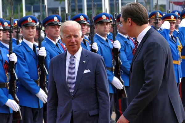 S Vice President Joseph 'Joe' Biden begins official visit to Belgrade, Serbia