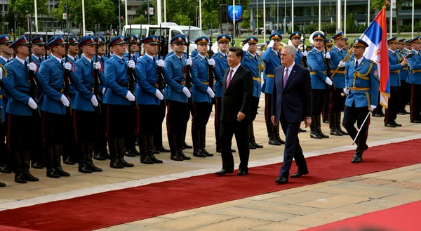 Belgrade, Serbia. 18th June, 2016. Chinese President Xi Jinping