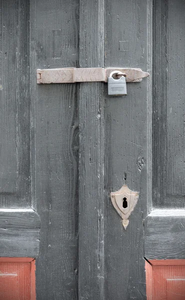 Old doors, handles, locks, lattices and windows