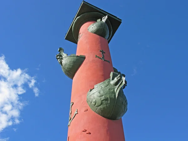 Rostral column in Saint Petersburg, Russia