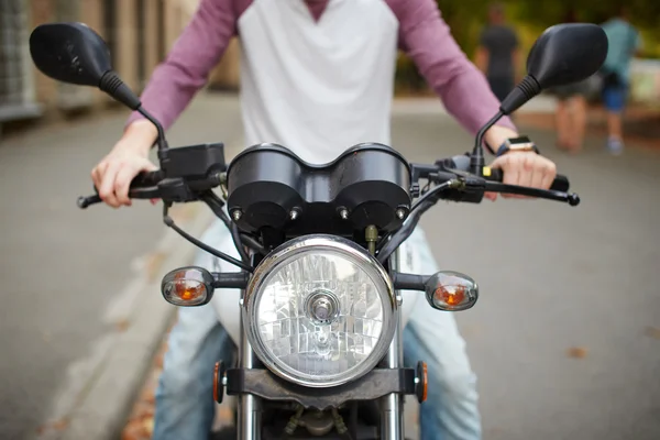 Motorcycle front details