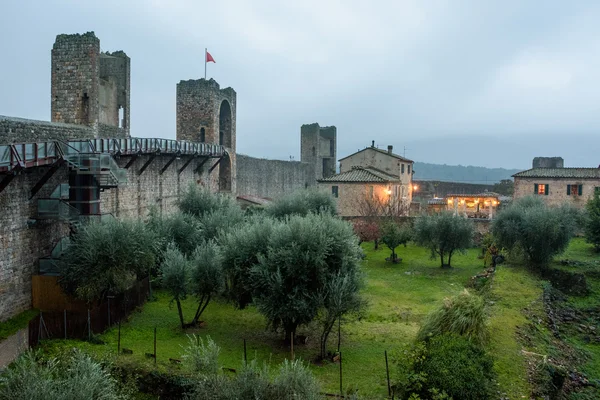 Ancient buildings,  Tuscany, Italy.