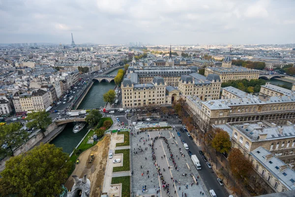 Panoramic view of Paris city