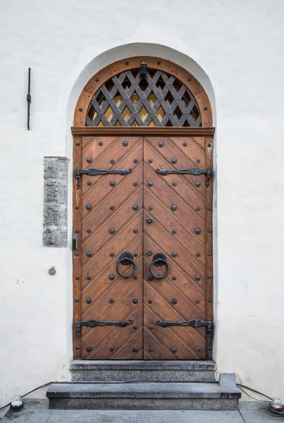 Door in the city of Tallinn