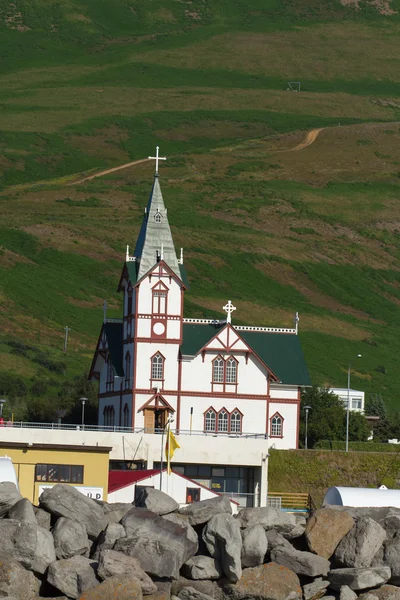 Church in Husavik Iceland
