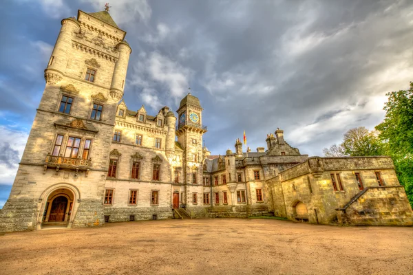 Dunrobin замок Шотландии — стоковое изображение Dunrobin замок Шотландии — стоковое фото