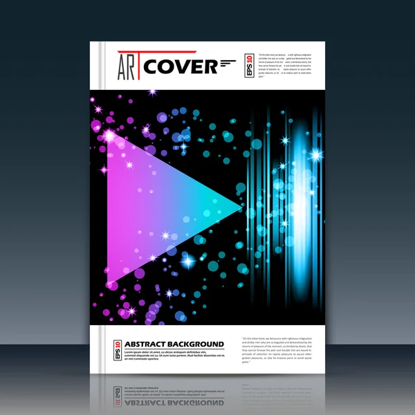 Abstract composition, purple outer space galaxy, glory star ray, a4 brochure title sheet, cosmic sky icon, text frame surface, creative figure, logo sign, firm banner form, flier fashion, EPS10 — стоковая иллюстрация Abstract composition, purple outer space galaxy, glory star ray, a4 brochure title sheet, cosmic sky icon, text frame surface, creative figure, logo sign, firm banner form, flier fashion, EPS10 Векторная Графика