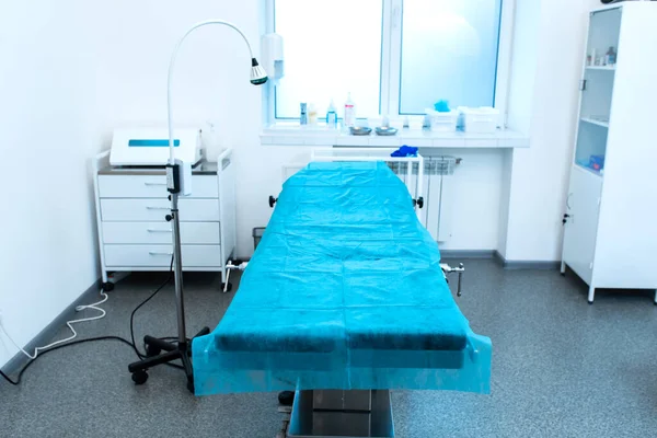 Interior Operating Room Clinic Removal Moles Birthmarks — Stock Photo, Image