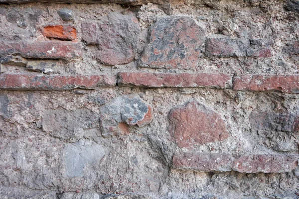 Staré Kamenné Cihly Zeď Textura Zavřít — Stock fotografie