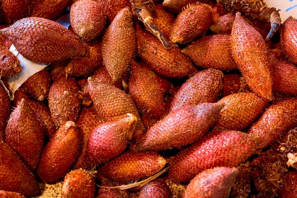 Salak Alla Frutta Serpente Negozio Alimentari Malese — Foto Stock