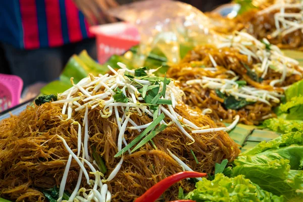 Trh Potravinami Asii Noodle Stall — Stock fotografie