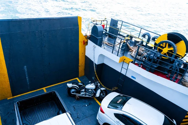 Ferry Transporte Des Voitures Des Motos Samui Tailleur 2020 — Photo