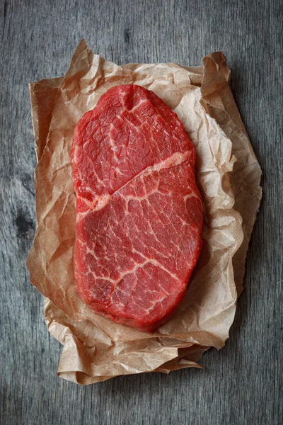 Raw beef steak Royalty Free Stock Photos