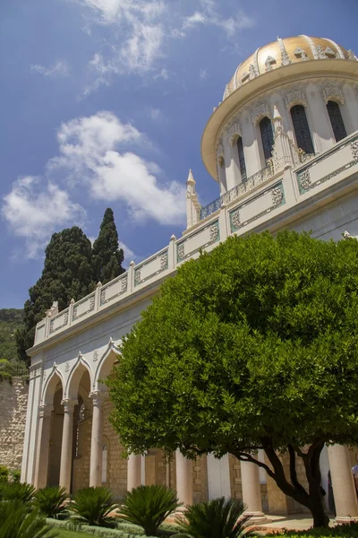 Baha'i Temple w Hajfie, Izrael — Zdjęcie stockowe