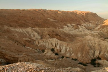 Dead Sea, Yehuda Çölü, İsrail çevreleyen dağlar
