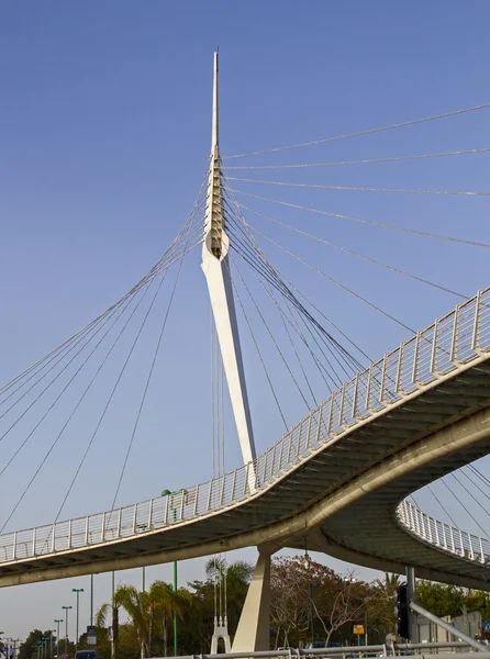 Skywalk Bridge By Santiago Calatrava.Israel — Stock Photo, Image