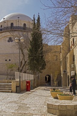 Kudüs'te Sinagogue Rambam