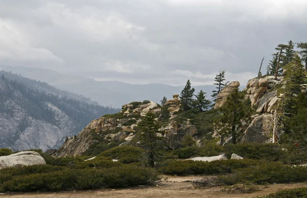 Yosemite Valley in the western Sierra Nevada mountains of Califo — Stock Photo, Image