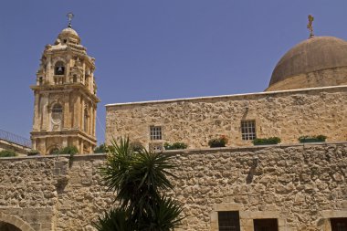 Manastırda kutsal Chuch çapraz Kudüs'te