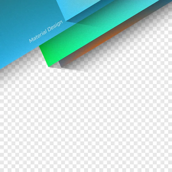 Polygonal materialdesign — Stock vektor